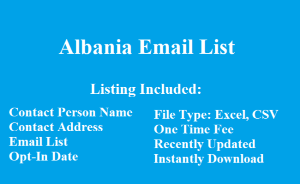 Albania email list