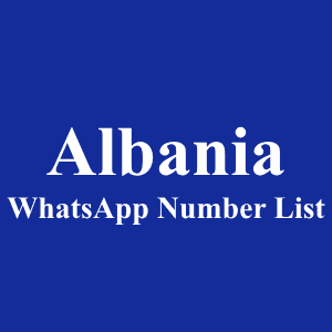 阿尔巴尼亚 WhatsApp 号码列表