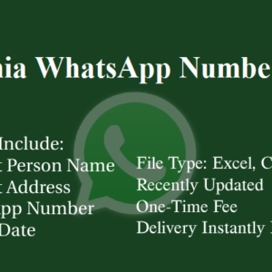 Albania whatsapp number database