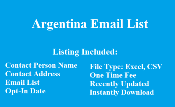 Argentina email list