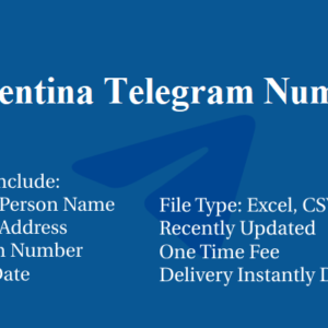 Argentina telegram database