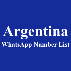 阿根廷 WhatsApp 号码列表