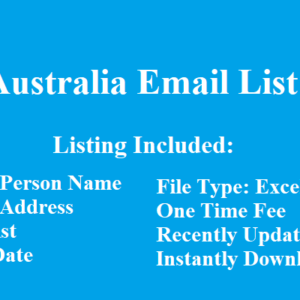 Australia email list