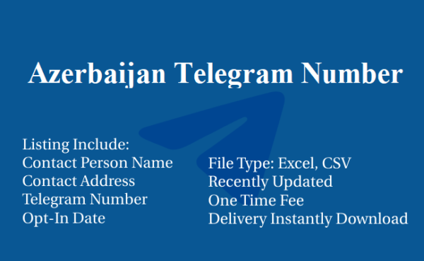 Azerbaijan telegram database