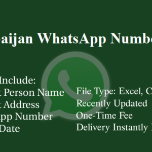 Azerbaijan whatsapp number database