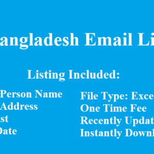 Bangladesh email list