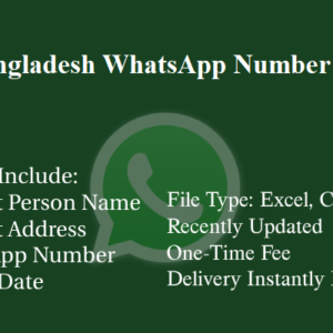 Bangladesh whatsapp number database