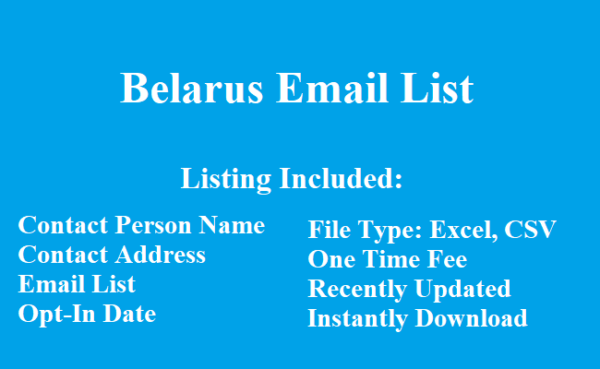 Belarus email list