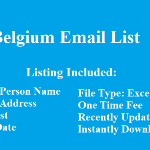 Belgium email list