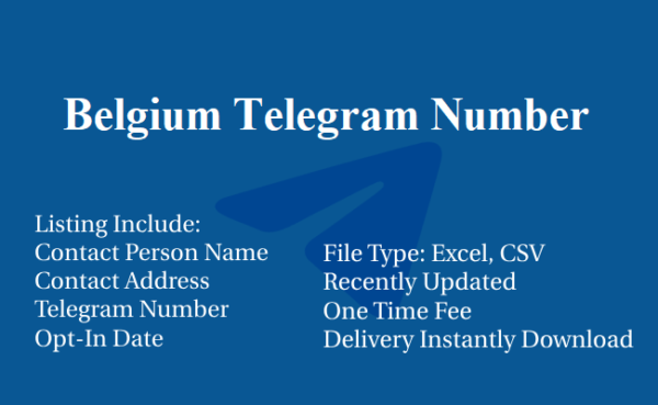 Belgium telegram database