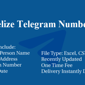 Belize telegram database