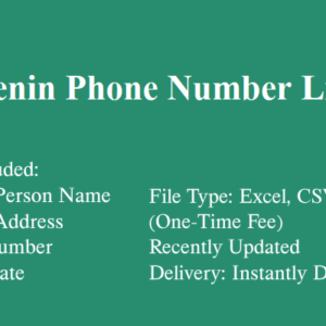 Benin phone number database