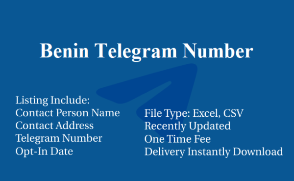 Benin telegram database