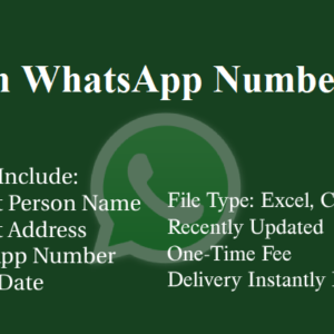 Benin whatsapp number database