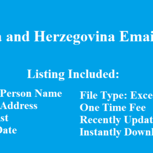 Bosnia and Herzegovina email list