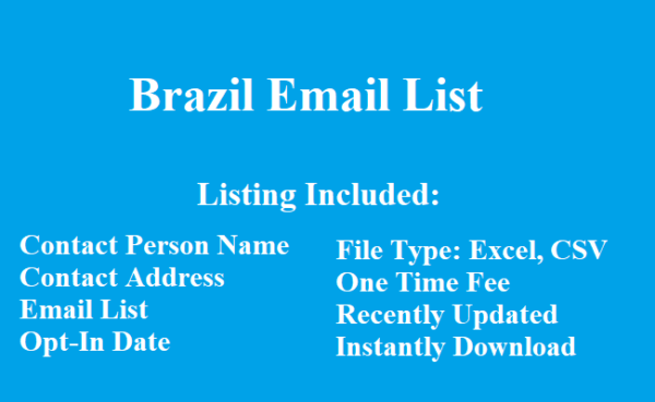 Brazil email list