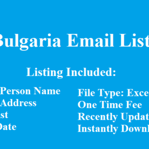 Bulgaria email list