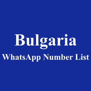 保加利亚 WhatsApp 号码列表