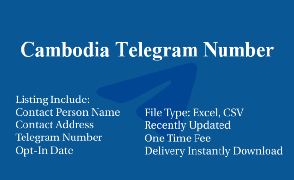 Cambodia telegram database