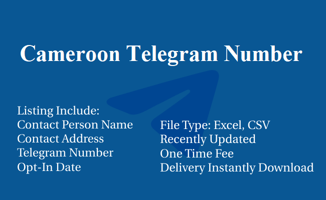 Cameroon Telegram Number