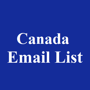 Canada电子邮件列表