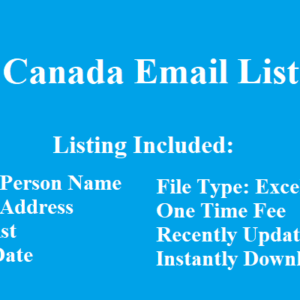 Canada email list