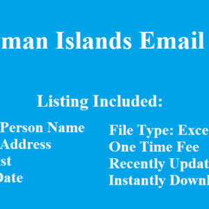 Cayman Islands email list