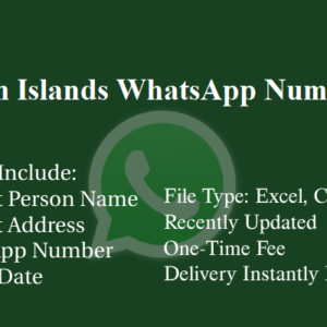 Cayman Islands whatsapp number database