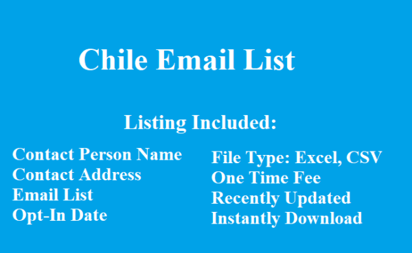 Chile email list