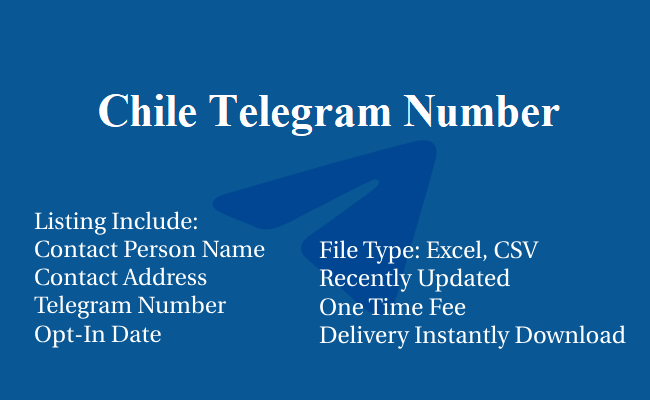 Chile Telegram Number