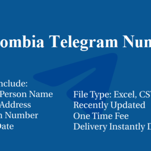 Colombia telegram database