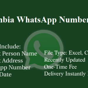 Colombia whatsapp number database