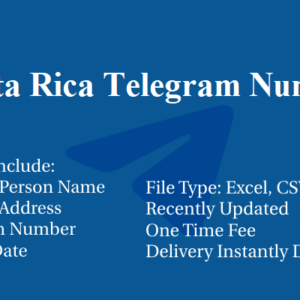 Costa Rica telegram database