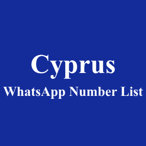 塞浦路斯 WhatsApp 号码列表