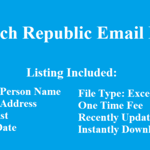 Czech Republic email list