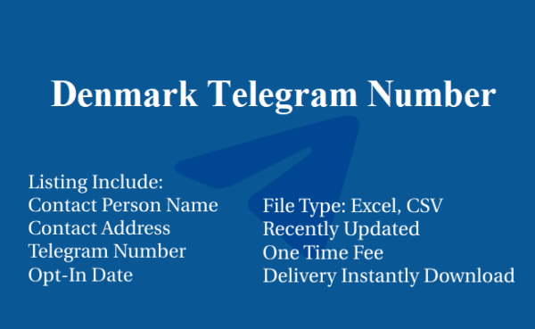 Denmark telegram database