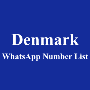 丹麦 WhatsApp 号码列表