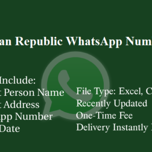 Dominican Republic whatsapp number database