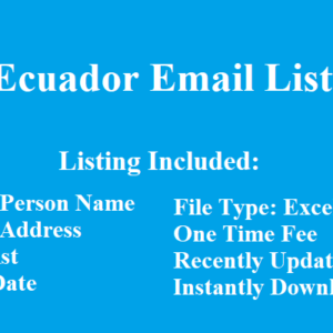 Ecuador email list