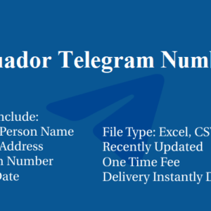 Ecuador telegram database