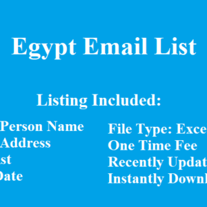 Egypt email list