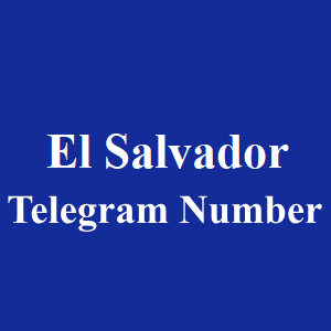 El-Salvador Telegram Number