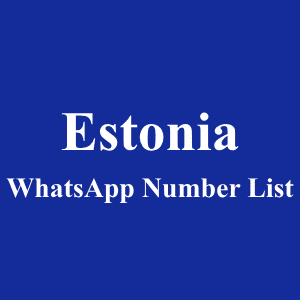 Estonia WhatsApp Number List