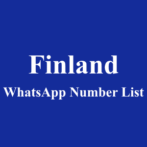 芬兰 WhatsApp 号码列表