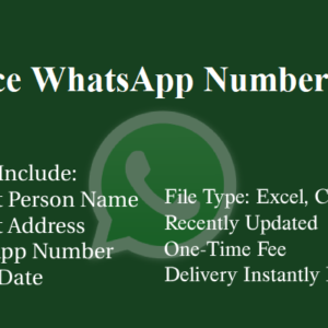 France whatsapp database