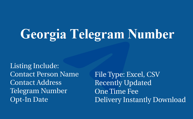 Georgia Telegram Number
