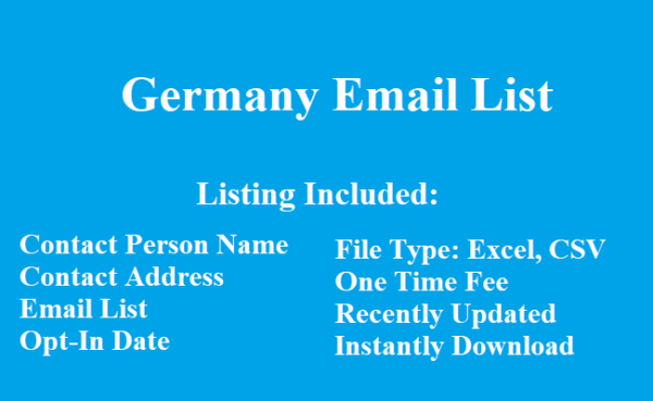 Germany email list