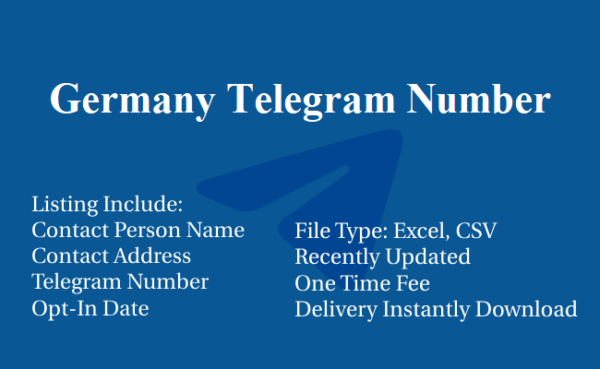 Germany telegram database