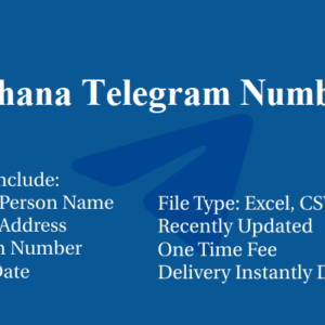 Ghana telegram database