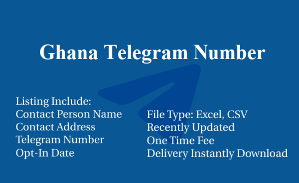 Ghana telegram database